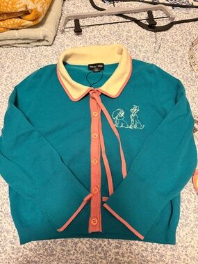 Unique vintage Disney cardigan top